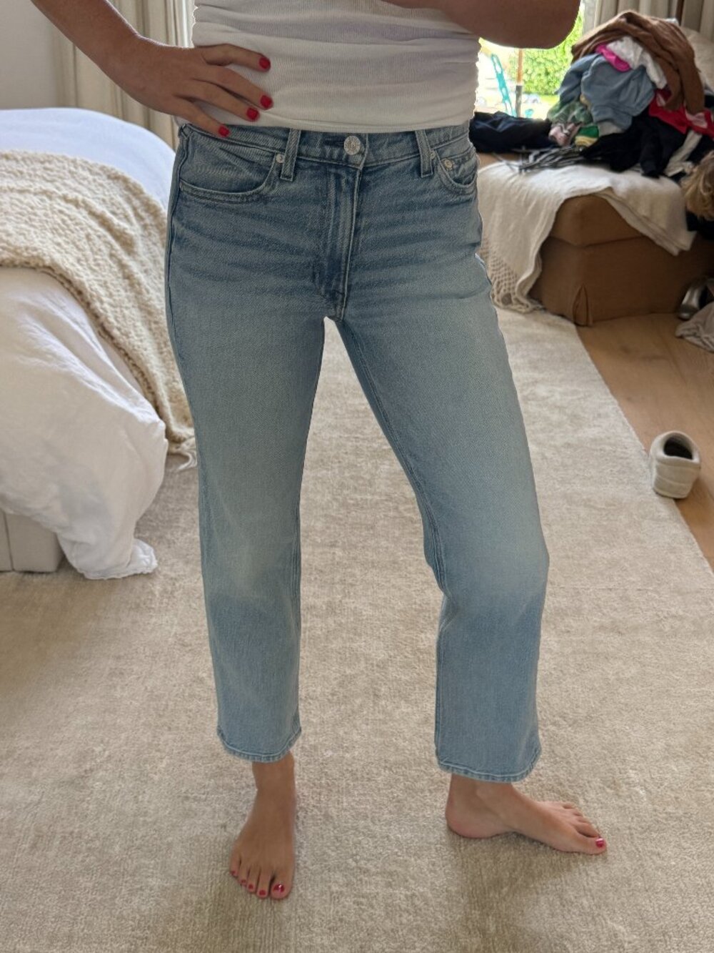 AYR Roadie Cropped Denim